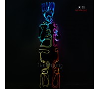 programmable wireless controlled led dance halloween costume
